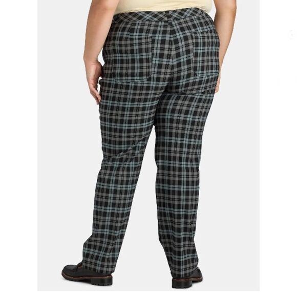 Women's Plus Wear to Work Straight Leg Pants, 30” Inseam, Size 24W - Picture 6 of 7